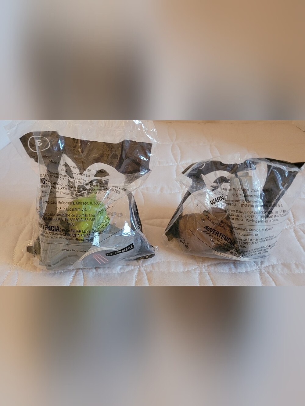Lot Of 12 Star Wars Happy Meal McDonald's Toys 2021 Factory Sealed Lucas Films - Picture 7 of 13
